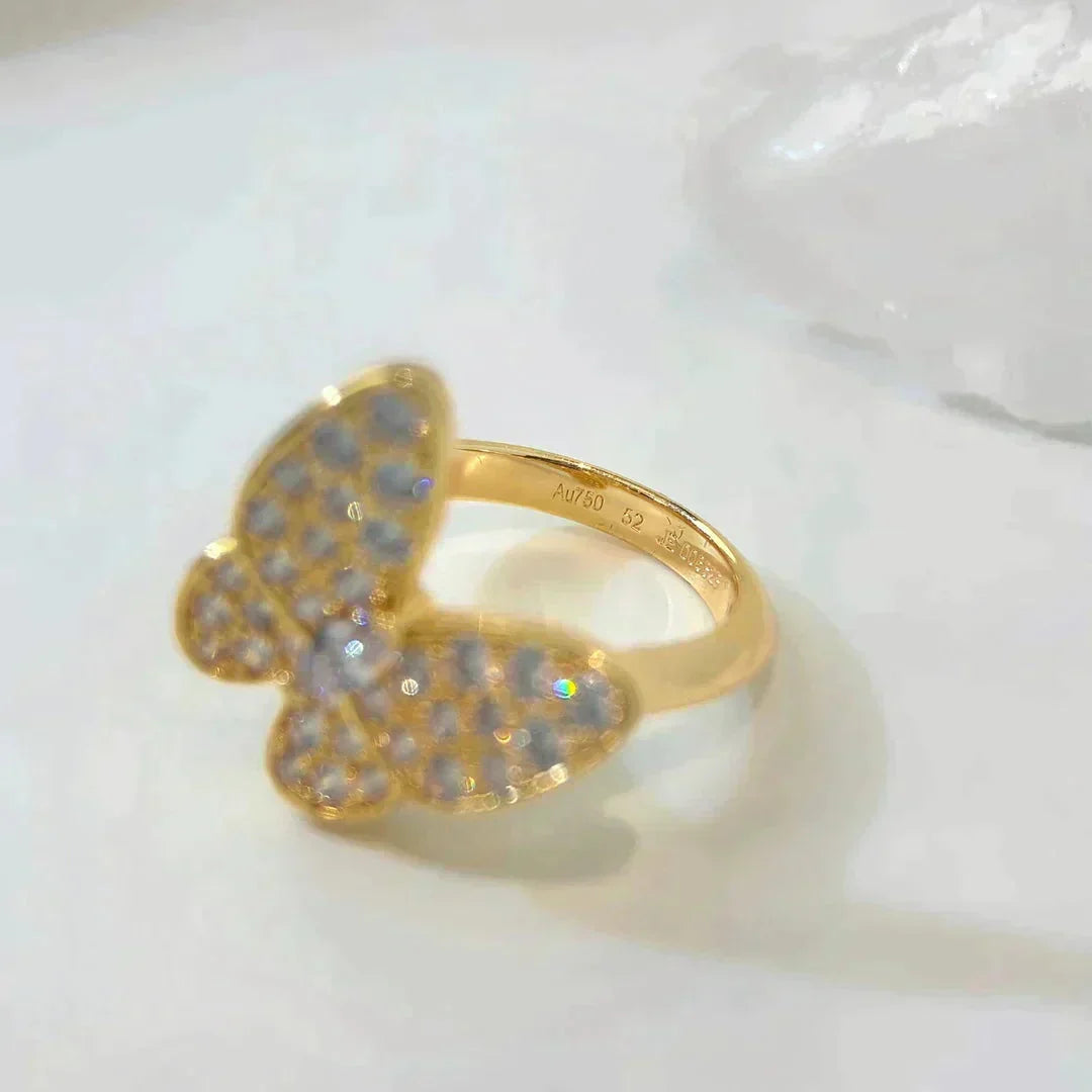 ¡®AuraJewelry¡¯BUTTERFLY DIAMOND RING