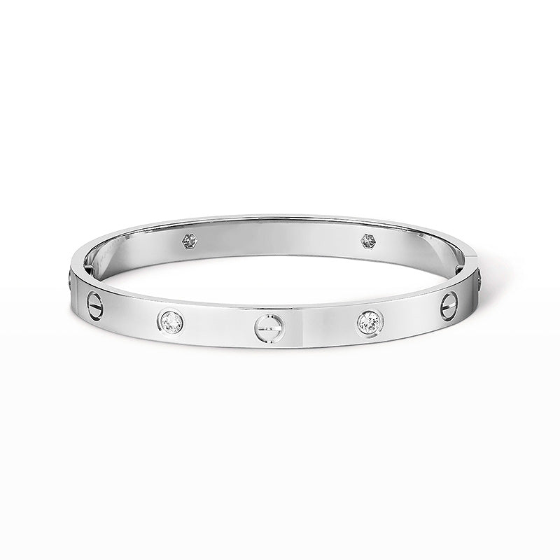 ¡®AuraJewelry¡¯LOVE BRACELET 6.1MM 4 DIAMONDS