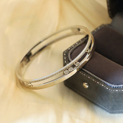[AuraJewelry]Move Romane Diamond Bangle Bracelet
