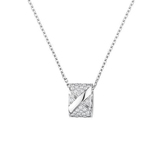 ¡®AuraJewelry¡¯LIENS EVIDENCE DIAMOND PAVED NECKLACE