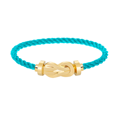 ¡®AuraJewelry¡¯CHANCE LARGE 8 FIGURE BUCKLE NO DIAMOND BRACELET GOLD