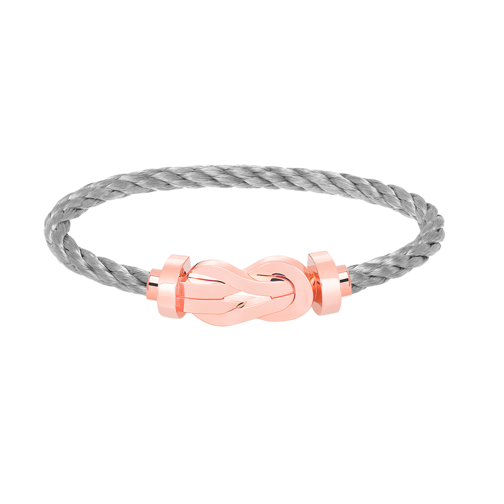 ¡®AuraJewelry¡¯CHANCE LARGE 8 FIGURE BUCKLE NO DIAMOND BRACELET ROSE GOLD