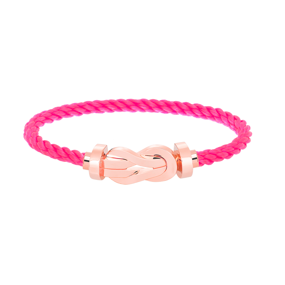 ¡®AuraJewelry¡¯CHANCE LARGE 8 FIGURE BUCKLE NO DIAMOND BRACELET ROSE GOLD