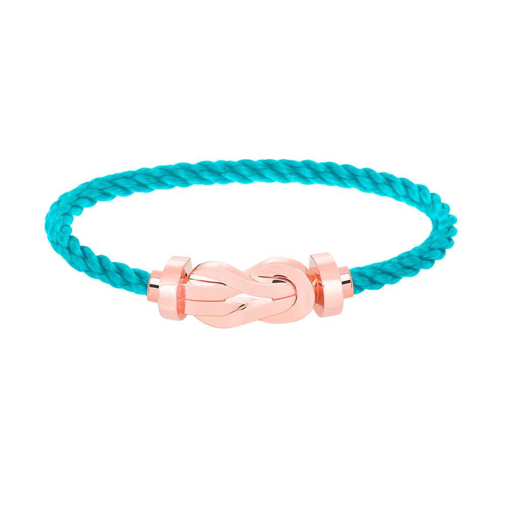 ¡®AuraJewelry¡¯CHANCE LARGE 8 FIGURE BUCKLE NO DIAMOND BRACELET ROSE GOLD