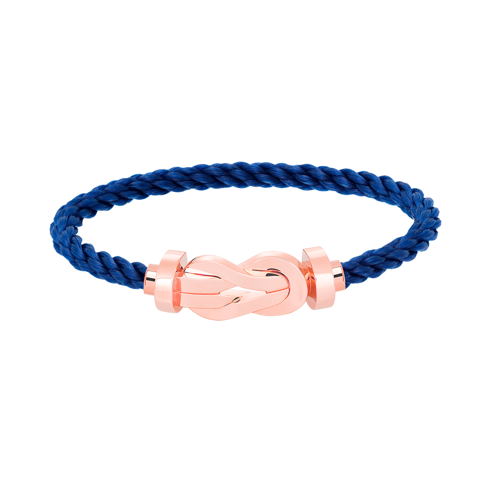 ¡®AuraJewelry¡¯CHANCE LARGE 8 FIGURE BUCKLE NO DIAMOND BRACELET ROSE GOLD