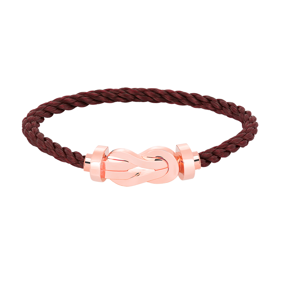 ¡®AuraJewelry¡¯CHANCE LARGE 8 FIGURE BUCKLE NO DIAMOND BRACELET ROSE GOLD