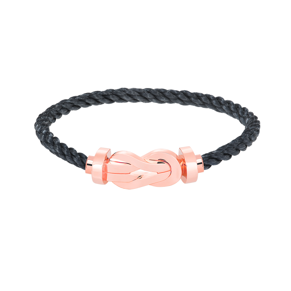 ¡®AuraJewelry¡¯CHANCE LARGE 8 FIGURE BUCKLE NO DIAMOND BRACELET ROSE GOLD