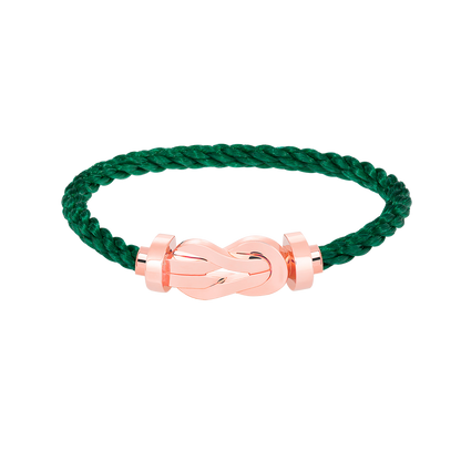 ¡®AuraJewelry¡¯CHANCE LARGE 8 FIGURE BUCKLE NO DIAMOND BRACELET ROSE GOLD