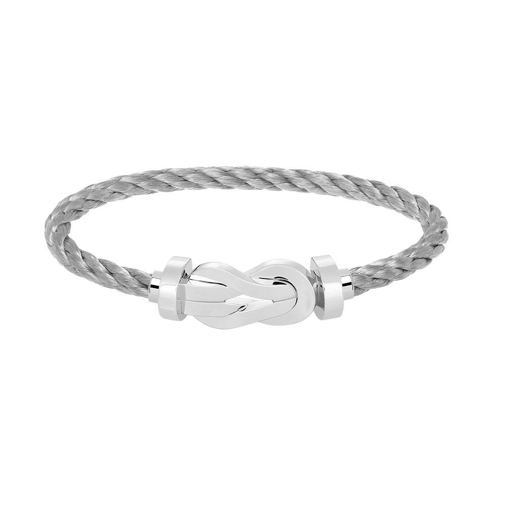 ¡®AuraJewelry¡¯CHANCE LARGE 8 FIGURE BUCKLE NO DIAMOND BRACELET SILVER