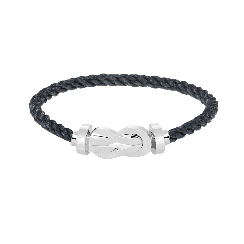 ¡®AuraJewelry¡¯CHANCE LARGE 8 FIGURE BUCKLE NO DIAMOND BRACELET SILVER
