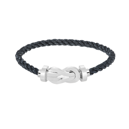 ¡®AuraJewelry¡¯CHANCE LARGE 8 FIGURE BUCKLE NO DIAMOND BRACELET SILVER