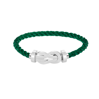 ¡®AuraJewelry¡¯CHANCE LARGE 8 FIGURE BUCKLE NO DIAMOND BRACELET SILVER