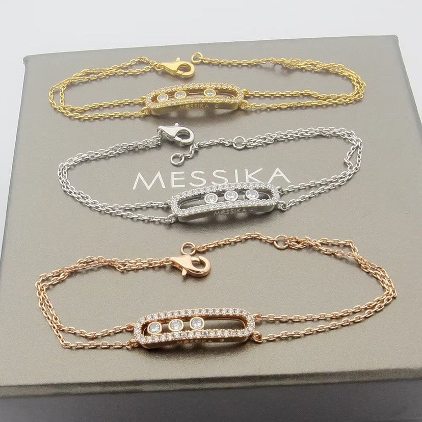 [AuraJewelry] Move Classique pavé bracelet