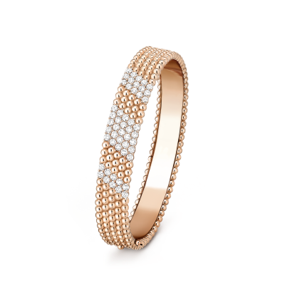 [AuraJewelry]  FIVE-ROW DIAMOND BRACELET