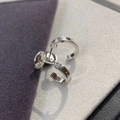 ¡®AuraJewelry¡¯LOVE EARRINGS 2.65MM SILVER