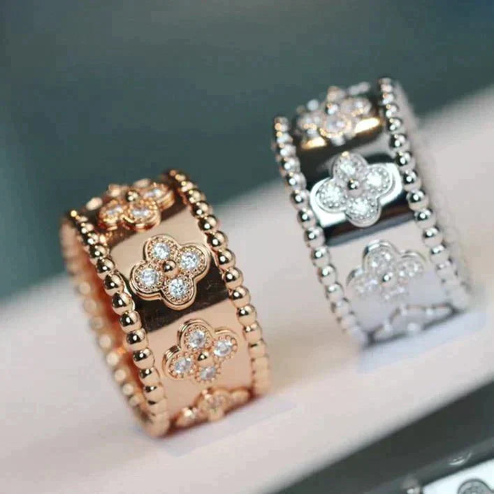 ¡®AuraJewelry¡¯CLOVER KALEIDOSCOPE RING 10MM
