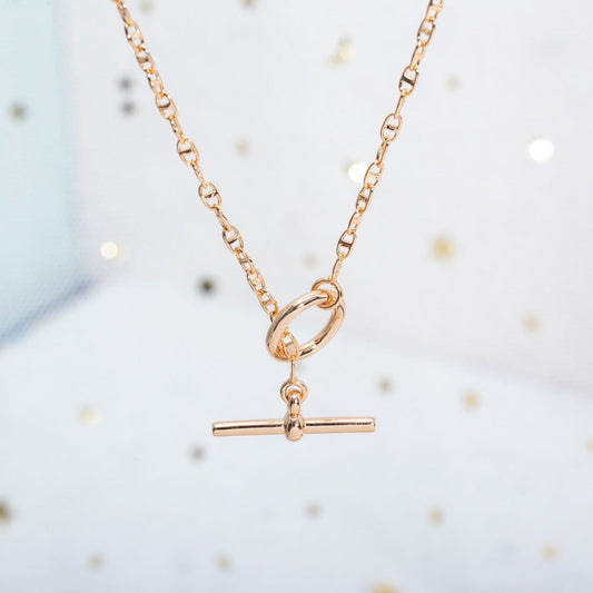 ¡®AuraJewelry¡¯ECHAPPEE NECKLACE PINK GOLD
