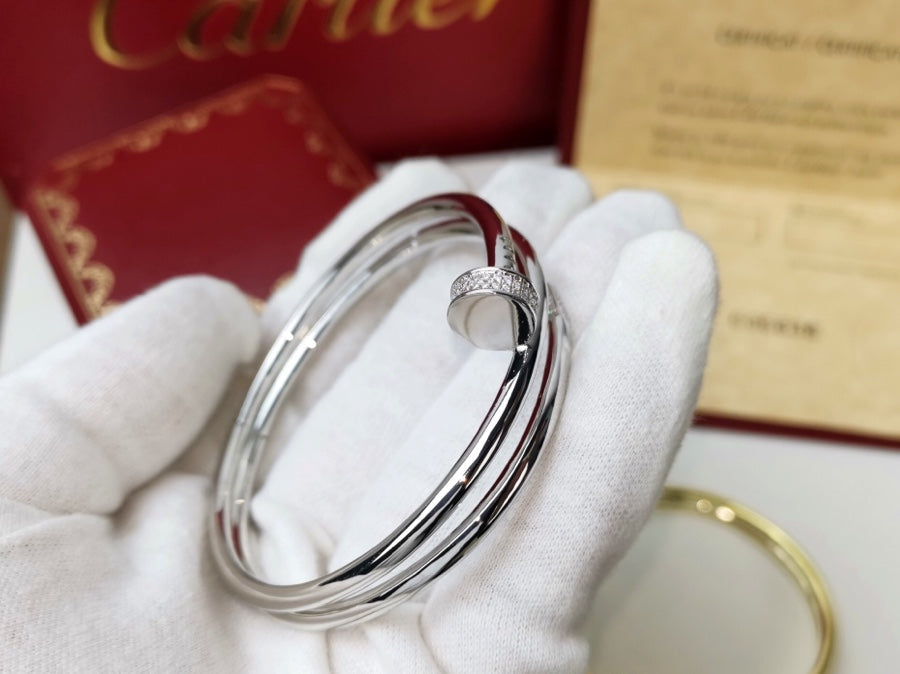 ¡®AuraJewelry¡¯JUSTE BRACELET 3.5MM DOUBLE ROW DIAMOND