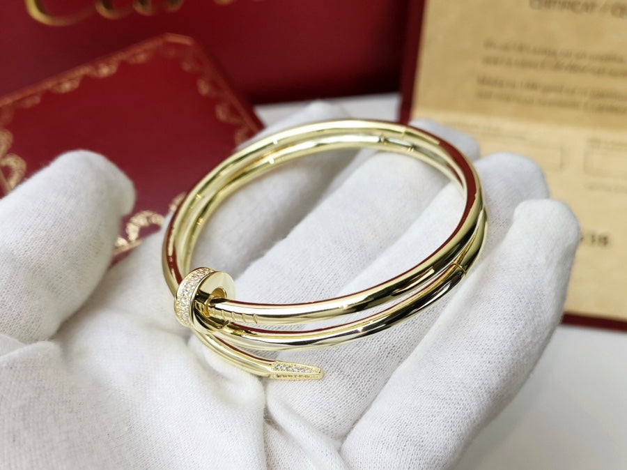 ¡®AuraJewelry¡¯JUSTE BRACELET 3.5MM DOUBLE ROW DIAMOND