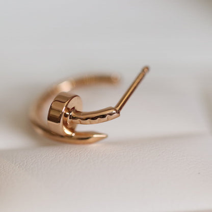 ¡®AuraJewelry¡¯JUSTE EARRINGS PINK GOLD