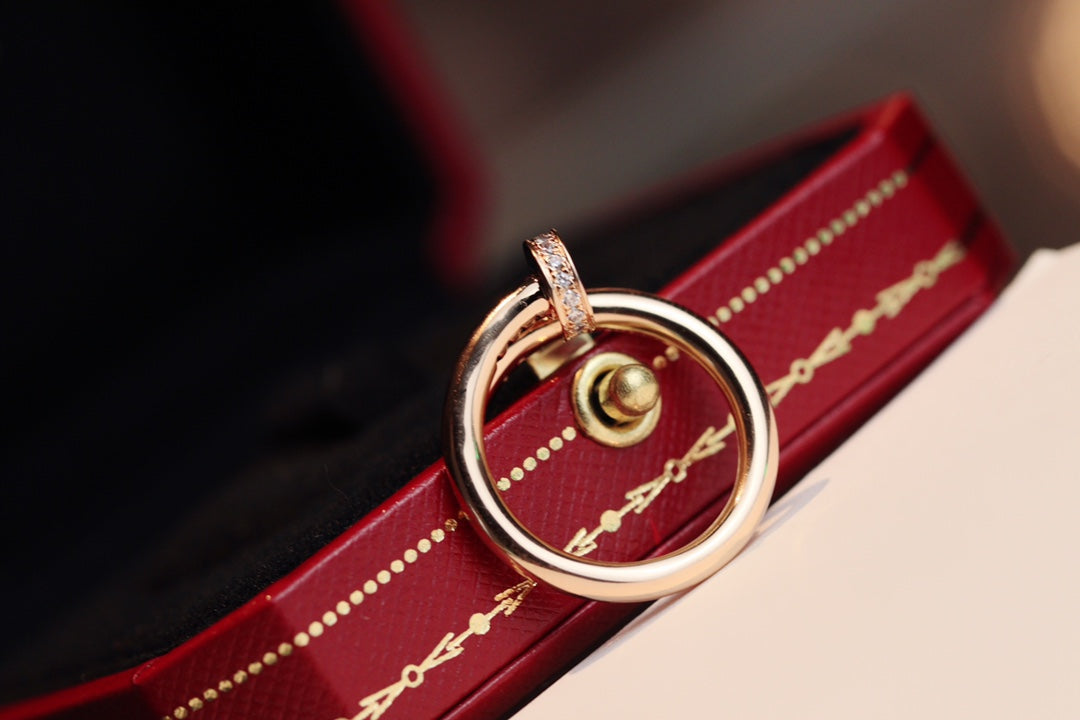 ¡®AuraJewelry¡¯JUSTE RING 2.65MM PINK GOLD DIAMOND
