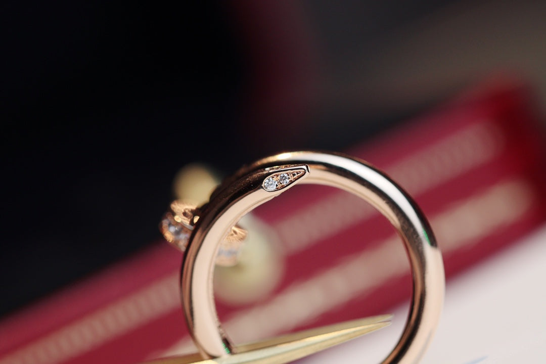 ¡®AuraJewelry¡¯JUSTE RING 2.65MM PINK GOLD DIAMOND