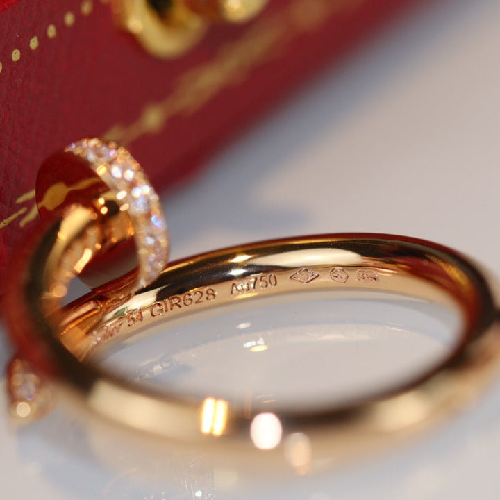 ¡®AuraJewelry¡¯JUSTE RING 2.65MM GOLD DIAMOND