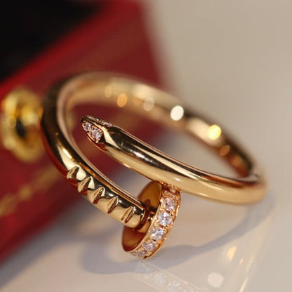 ¡®AuraJewelry¡¯JUSTE RING 2.65MM GOLD DIAMOND