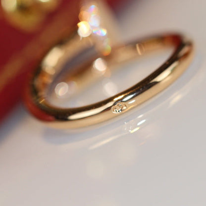 ¡®AuraJewelry¡¯JUSTE RING 2.65MM GOLD DIAMOND