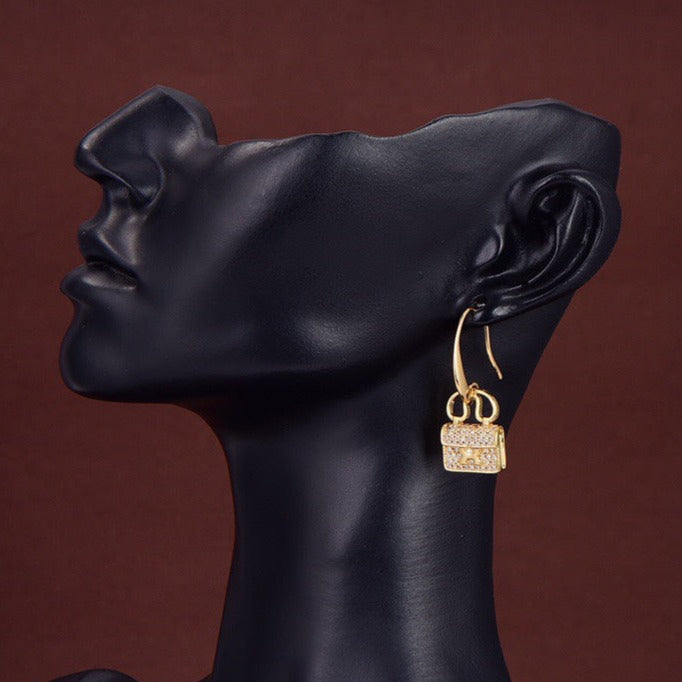 ¡®AuraJewelry¡¯KELLY DIAMOND EARRINGS