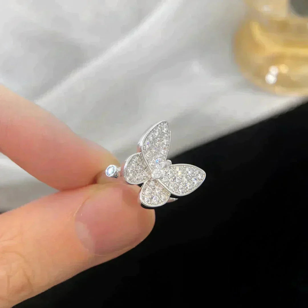 ¡®AuraJewelry¡¯BUTTERFLY DIAMOND RING