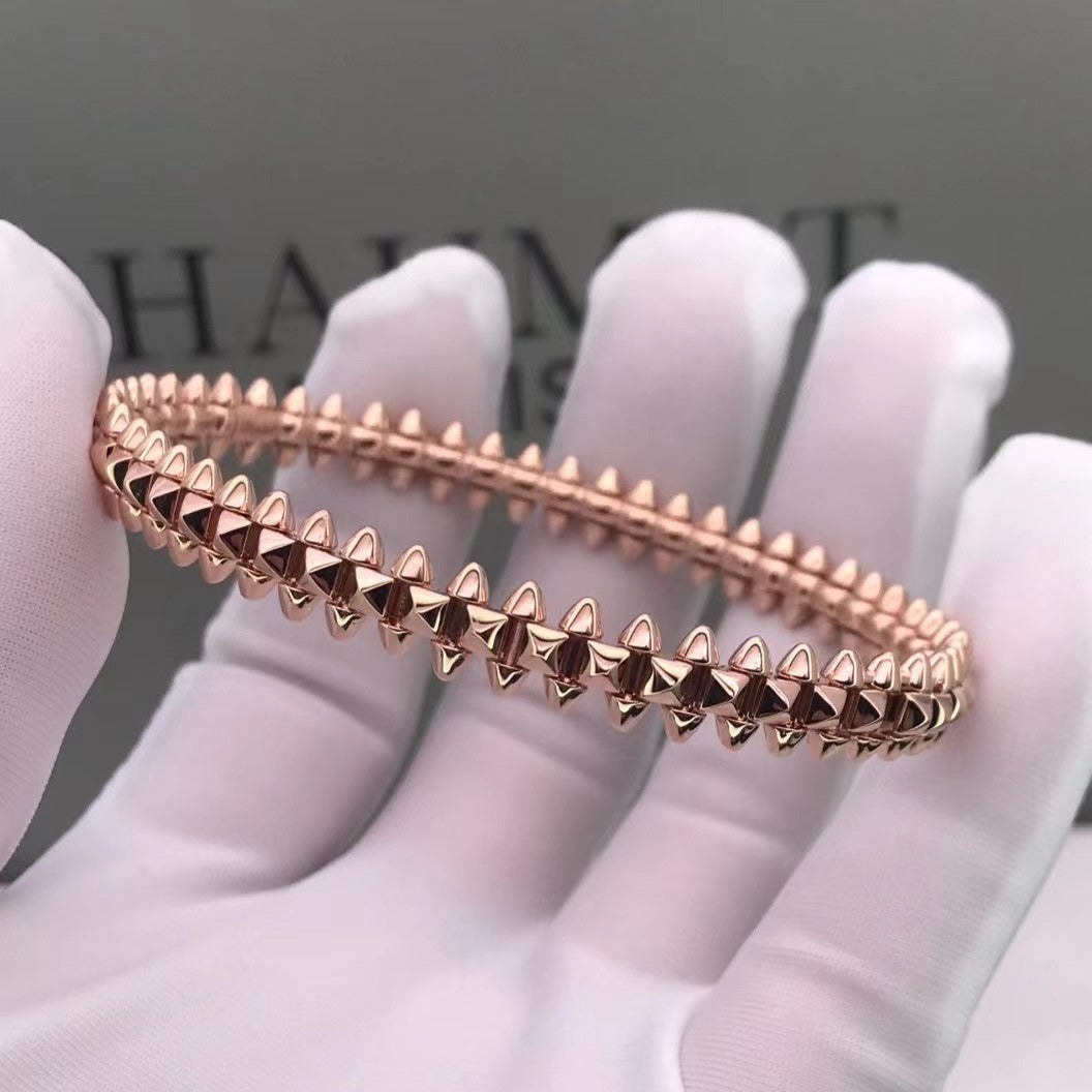 ¡®AuraJewelry¡¯CLASH PINK GOLD BRACELET