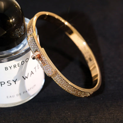 ¡®AuraJewelry¡¯KELLY BRACELET DIAMOND PAVED