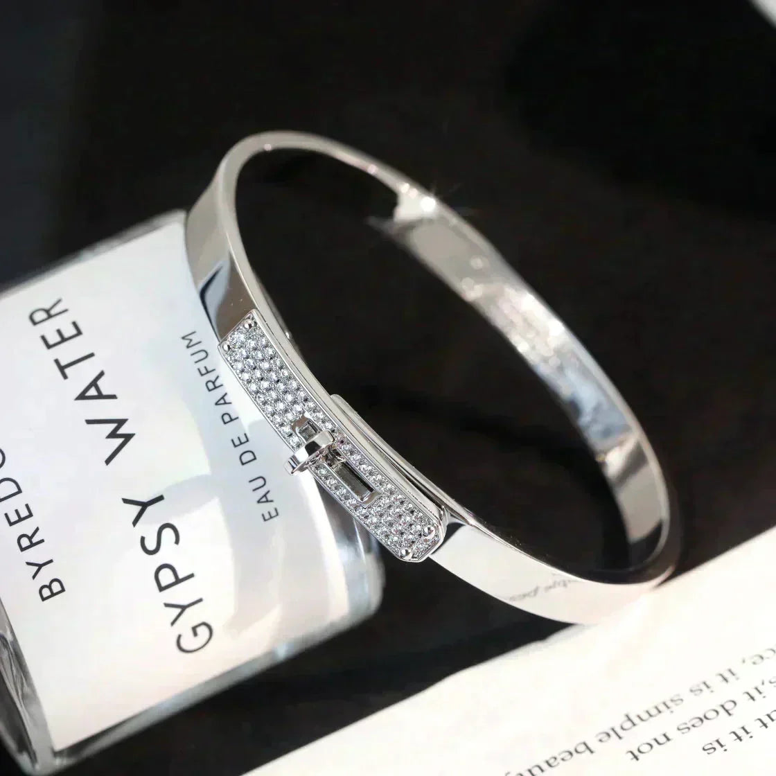 ¡®AuraJewelry¡¯KELLY SILVER DIAMOND BRACELET