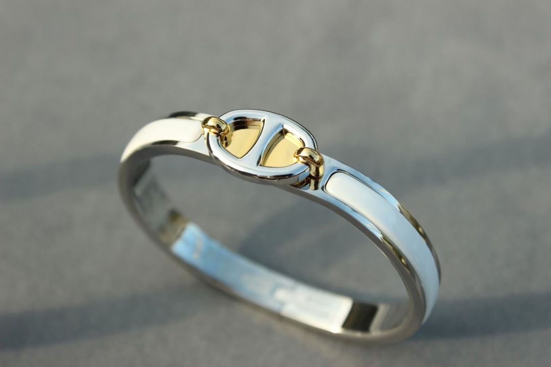 ¡®AuraJewelry¡¯CLIC CHAINE SILVER BRACELET