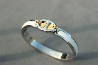 ¡®AuraJewelry¡¯CLIC CHAINE SILVER BRACELET