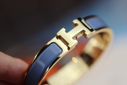 ¡®AuraJewelry¡¯H BRACELET 12MM BLUE GRAY