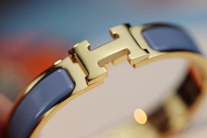 ¡®AuraJewelry¡¯H BRACELET 12MM BLUE GRAY