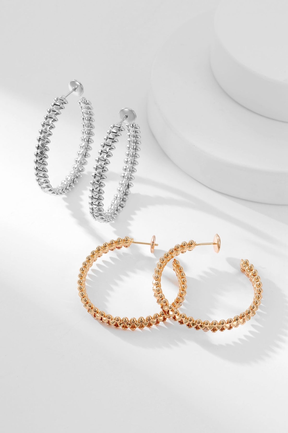 ¡®AuraJewelry¡¯CLASH HOOP EARRINGS