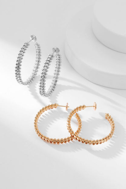 ¡®AuraJewelry¡¯CLASH HOOP EARRINGS
