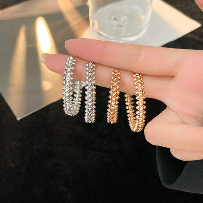 ¡®AuraJewelry¡¯CLASH HOOP EARRINGS