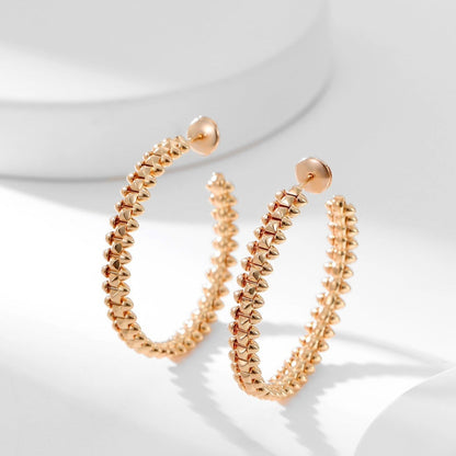 ¡®AuraJewelry¡¯CLASH HOOP EARRINGS
