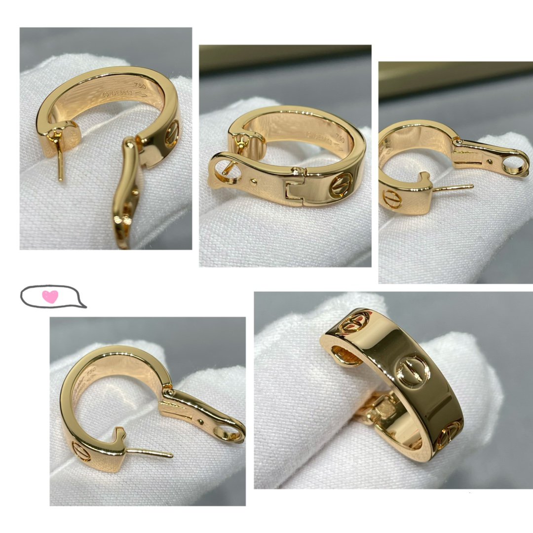 ¡®AuraJewelry¡¯LOVE 5.5MM EARRINGS