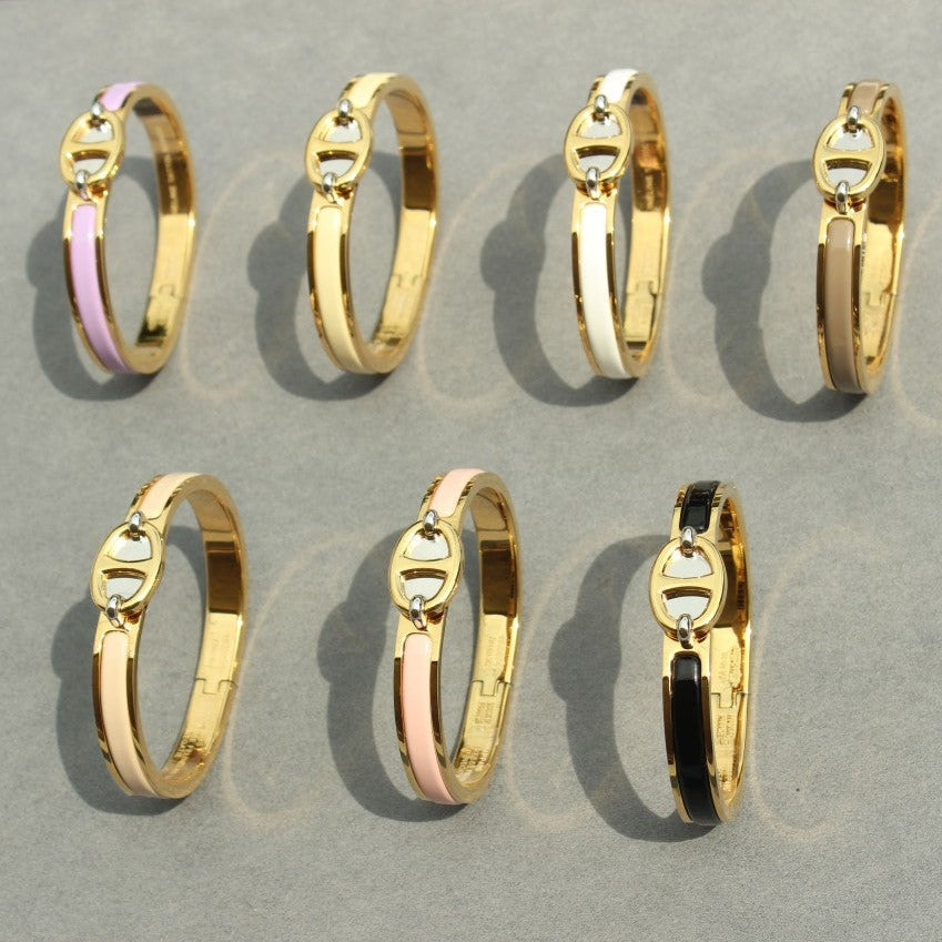 ¡®AuraJewelry¡¯CLIC CHAINE GOLD BRACELET