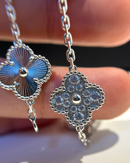[AuraJewelry]New  CLOVER 5 MOTIF LASER BRACELET COLLECTION