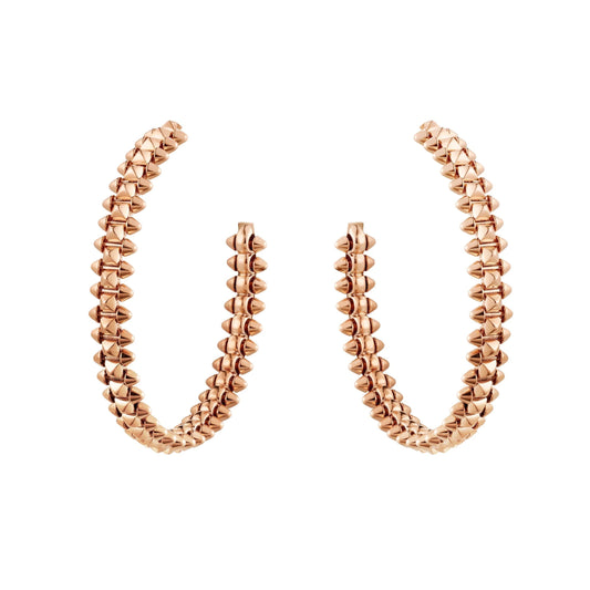 ¡®AuraJewelry¡¯CLASH LARGE HOOP EARRINGS