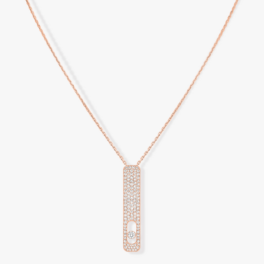[AuraJewelry]MY FIRST DIAMOND PAVED NECKLACE