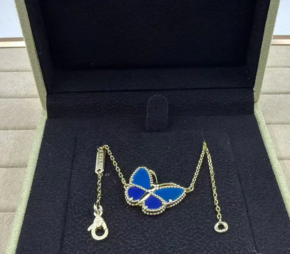 [AuraJewelry] BUTTERFLY BLUE NECKLACE