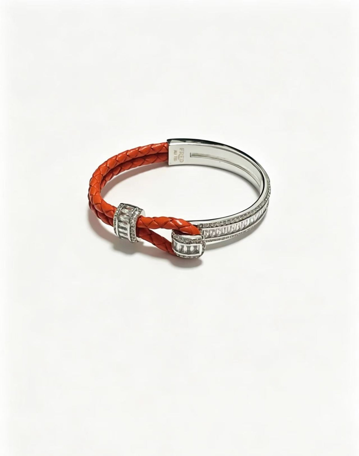 ¡®AuraJewelry2026 New Half-Diamond Horseshoe Buckle Bangle