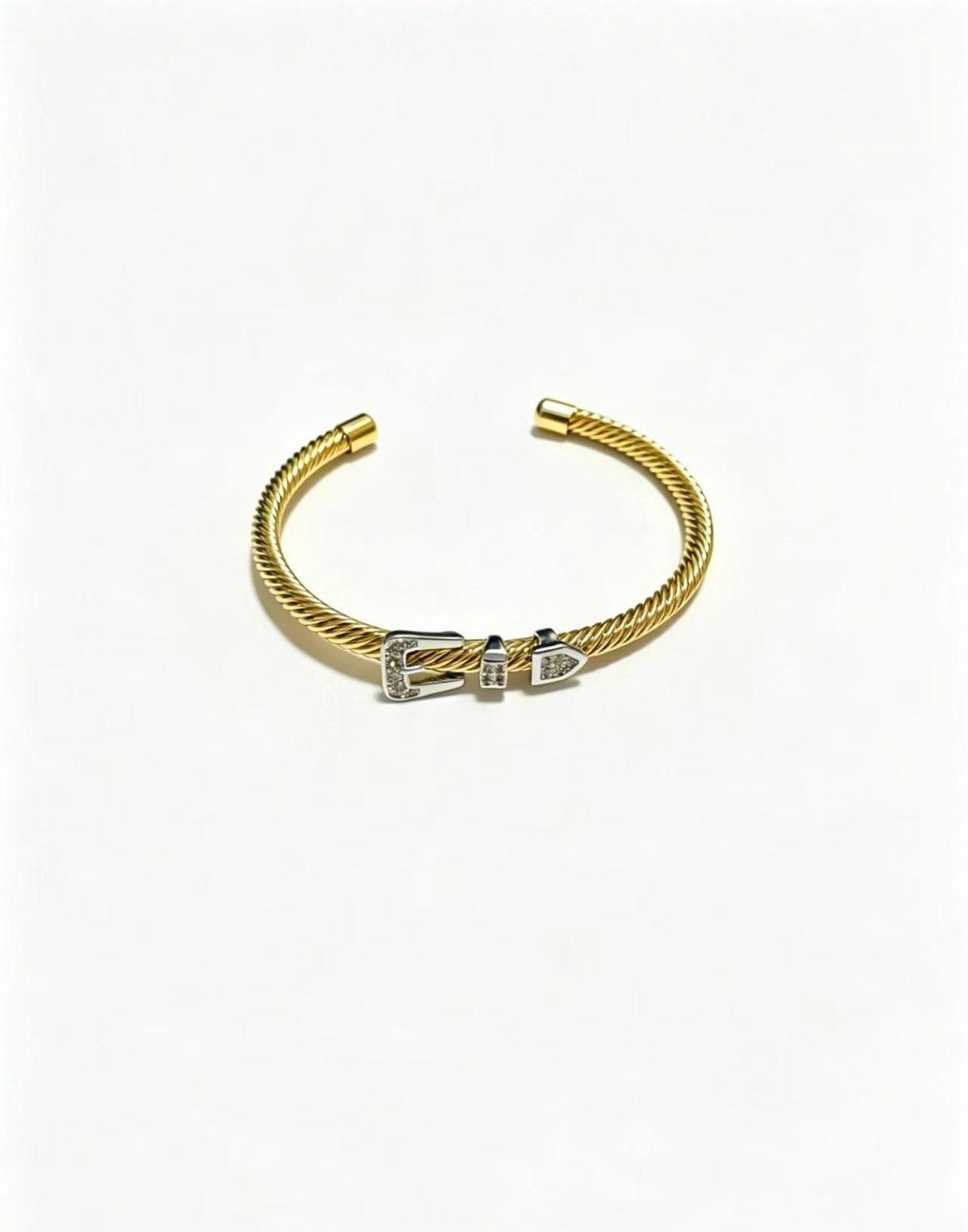 ¡®AuraJewelry26 New Open Horseshoe Bangle